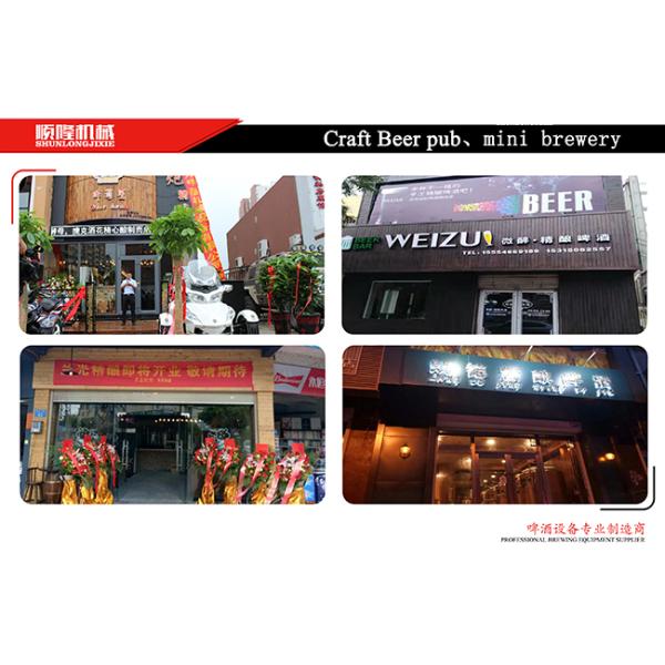 Red Copper Tank Small Brewery Equipment , 300L Beer Making Equipment