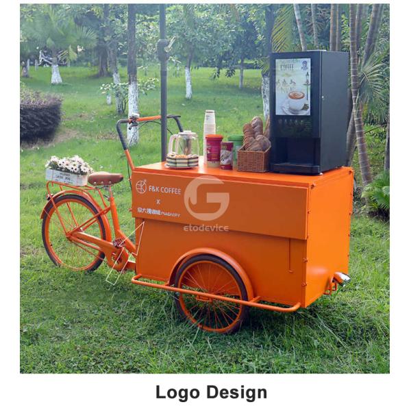 Discover the Secrets of Los Angeles' Tricycle Food Carts Hand Push Operation Mode
