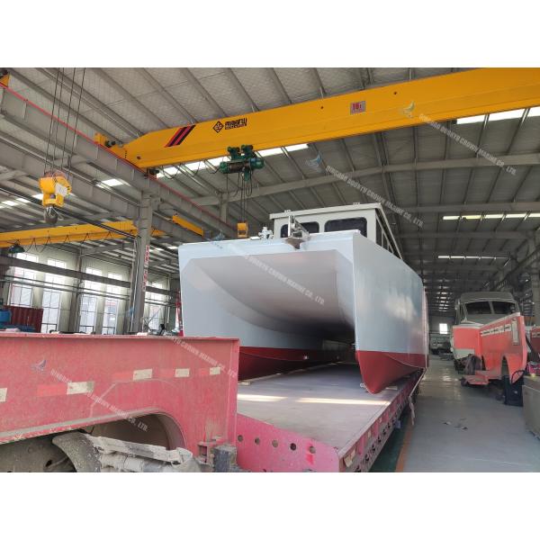 DK-CM32 9.8m Customizable Aluminum Alloy Catamaran Work Boat with Cabin