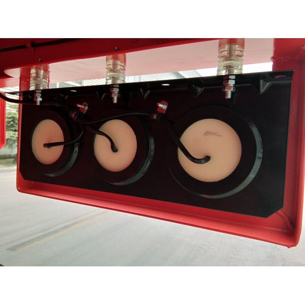 9.5 Meters 2 Axles Pipe Transport Trailer Commercial Semi Truck Type