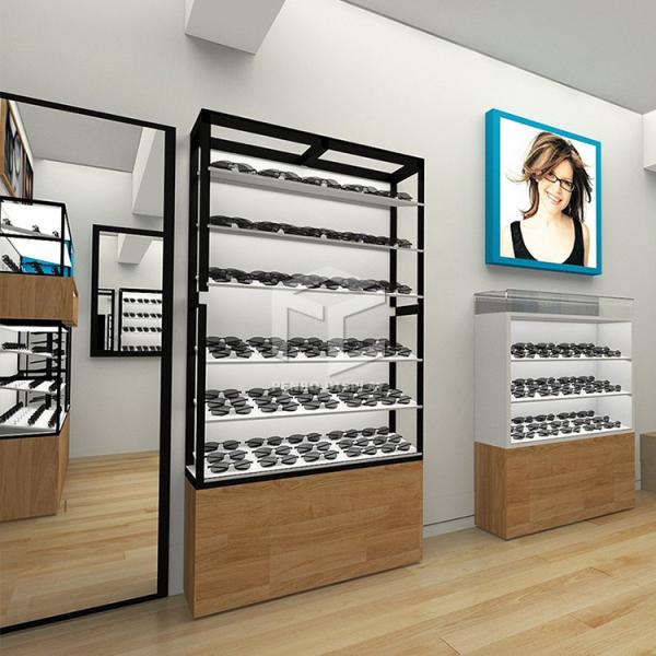 Шкаф шкафов дисплея магазина доски меламина оптически с освещением СИД T5