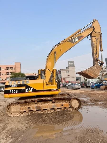 Earth Moving Used Cat 320BL Construction Machinery Original Hydraulic 20ton Digger
