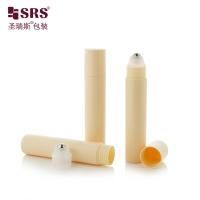 RPP-20ML Nu Injection personnalisée Forme ronde Roller Ball en acier Massage Gel antitranspirant Roll On Applicateur de bouteille