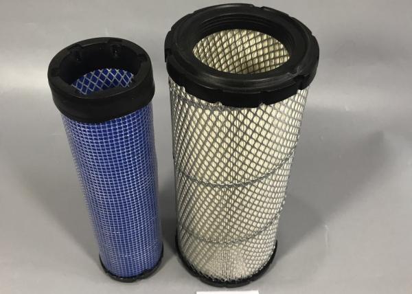 Excavator equipment Strong Innner Core Yanmar Air Filters Maximum Filtering Surface Frame Corrosion Resistant