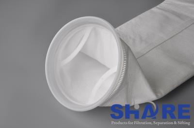 Sacos industriais de feltro do filtro dos PP dos sacos para o pó do fluxo alto com meios da gota de baixa pressão