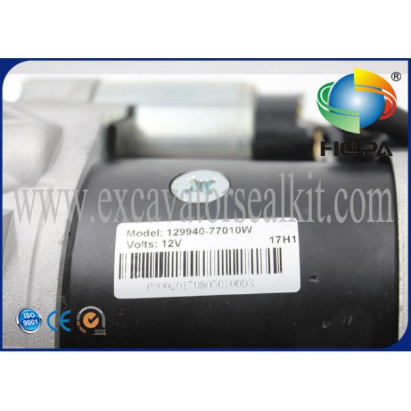 129940-77010 Engine Auto Starter Motor , 4TNV94 4TNV98T Truck Starter Motor