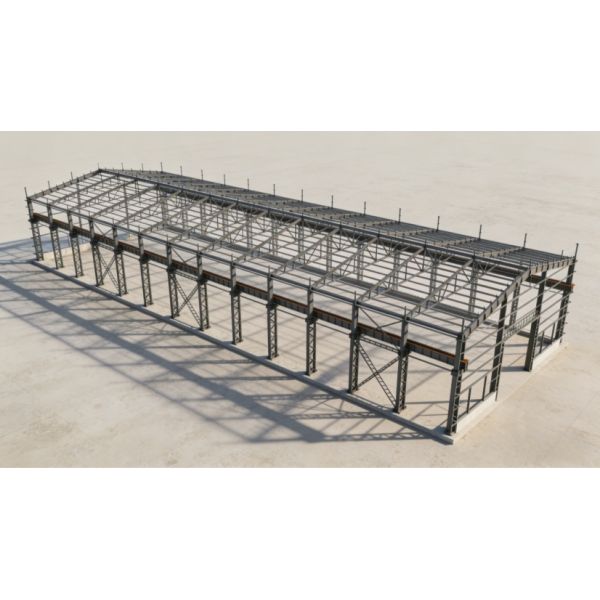Reusable Cold Formed Peb Steel Structure Workshop Metal Warehouse Shed Building