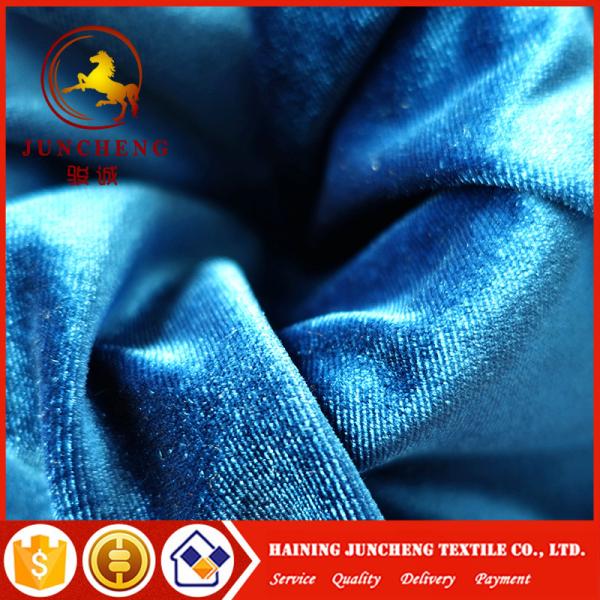 250gsm Shine knitted Korean Velvet Fabric for Garment in Vietnam