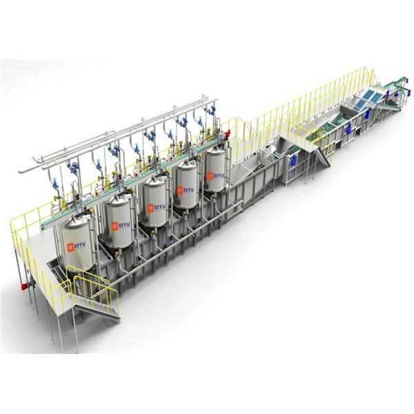 Blue Canned Foods Sterilization Equipment Palletizer 12000 Cans / Hour