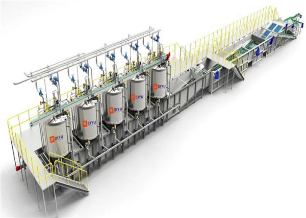 Continuous Sterilizing Retort Food Production Line Vertical For Canned Food
