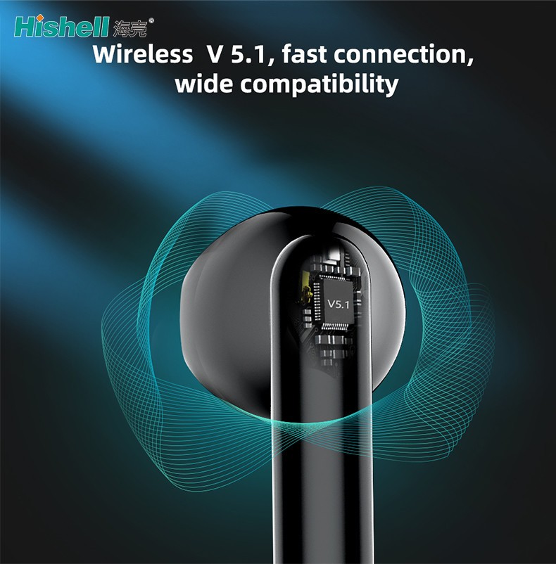 TWS отпочковывается от беспроводных наушников Bluetooth 30mAh True Wireless Stereo Earbuds