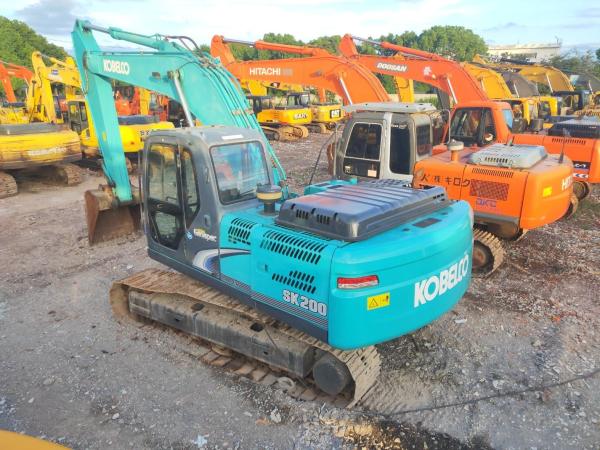                  Good Condition Used Kobelco Excavator Sk200 for Sale Kobelco 20 Ton Digger Sk200-8 for Sale with Low Price             