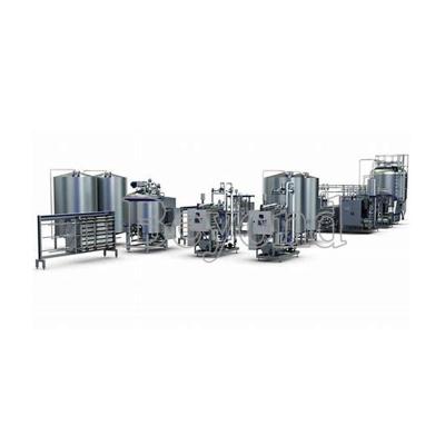 Fábrica de tratamento longa do leite da vida útil do malote asséptico do CE, equipamento de processamento do Uht