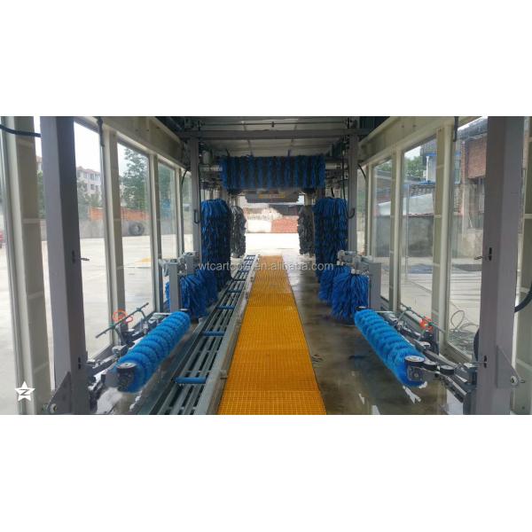 AC380V Automatic Car Wash Tunnel Machine 0.9Mpa Air Pressure with High Airflow Rate