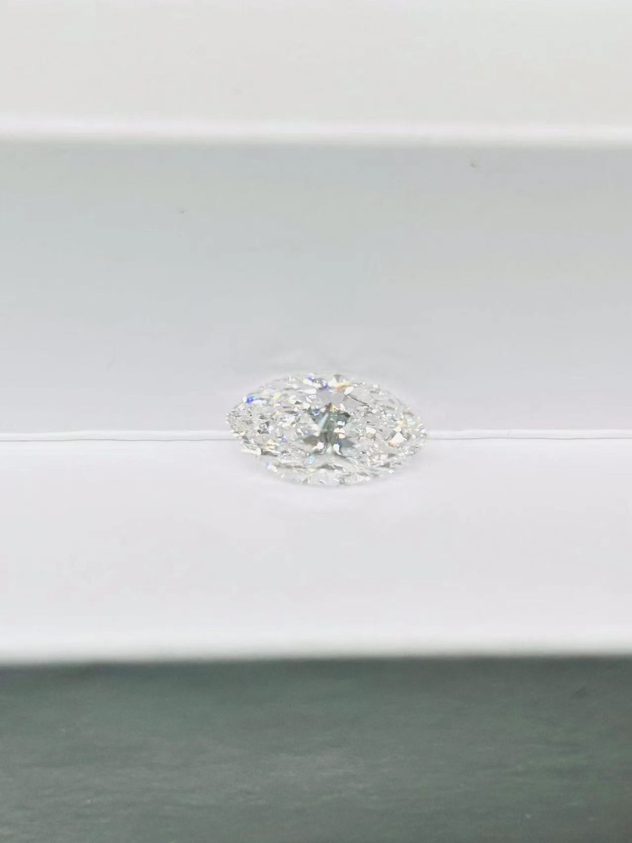 4.6ct Бесцветная маркиза СВД Лабораторно выращенные бриллианты F E Цветовая степень VS1 VVS2 Прозрачность