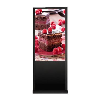 Portable Outdoor Digital Signage Displays 32 Inch Floor Standing 1920 * 1080