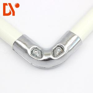 Chrome Coated Metal Pipe Joints , Pipe Fitting System For Lean Pipe Products