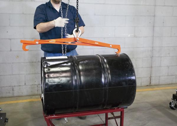 DM500 Drum Lifter For lifting 210 Liter Drum With Overhead Hoist Load Capacity 500Kg
