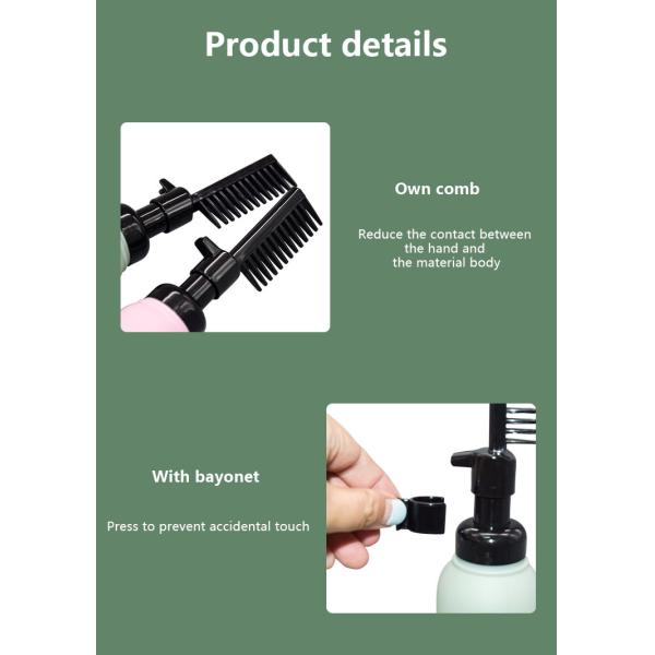 бутылка краски волос 50ml 100ml с бутылкой косметического салона Combe упаковывая