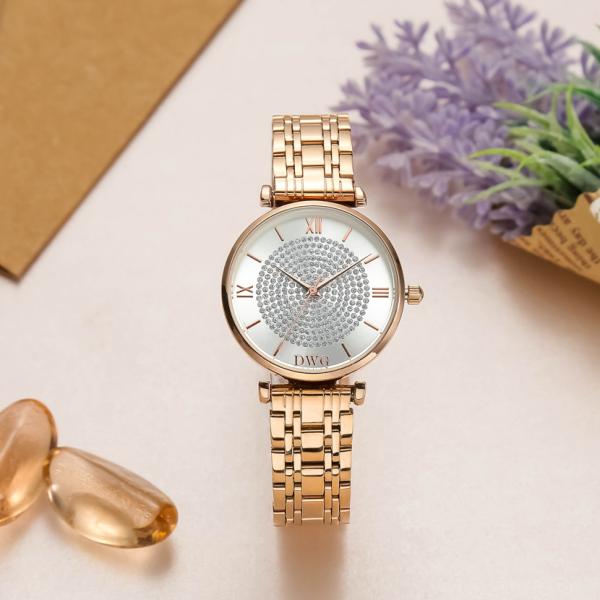 Steel Case 3ATM RHOS BSCI Women Analog Wristwatches