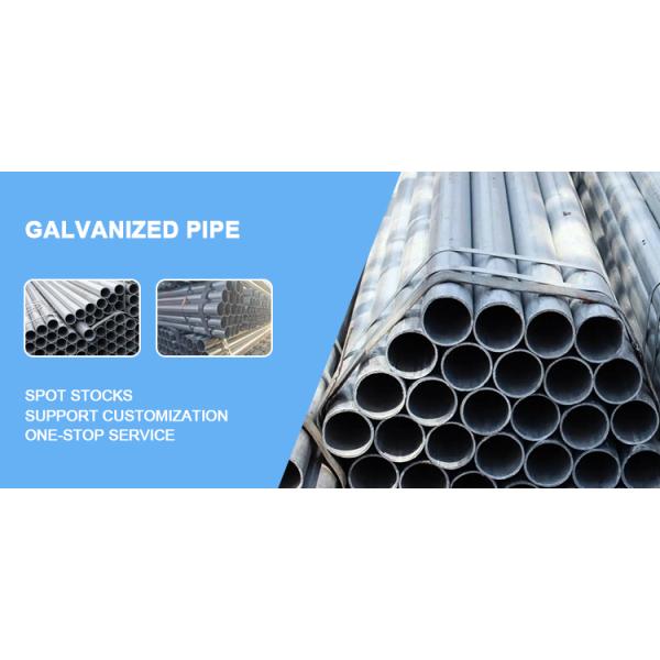 Galvanized Steel Pipe with Thread Skin Pass Yes Directly Sell at Affordable Cost