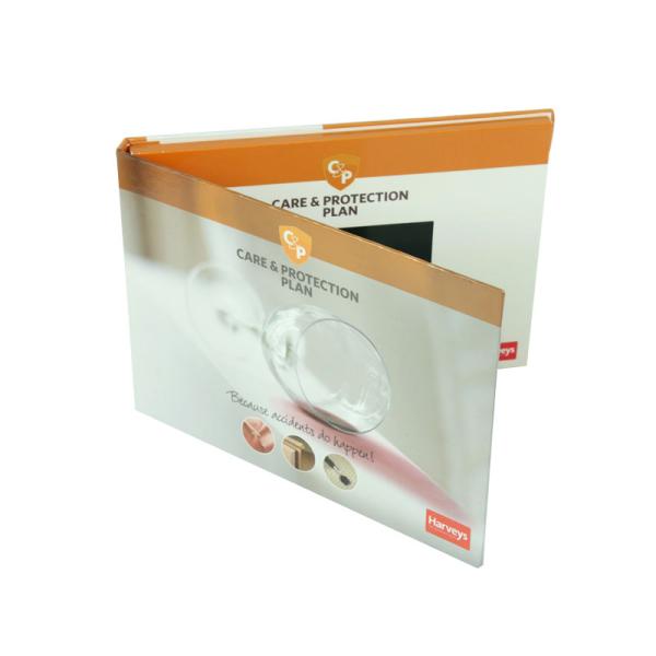 TFT manufacturer 5 inch landscape  A5 ips Lcd Promotional Business Video  Gift Card