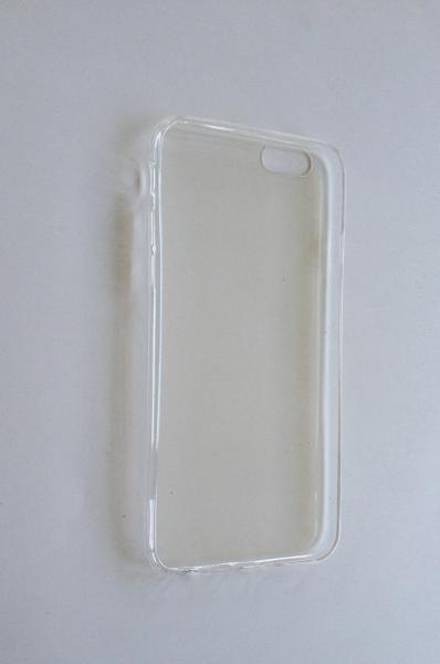 Case for iPhone 6/6 Plus, simple design, TPU material, Soft and transparent, ultra-slim