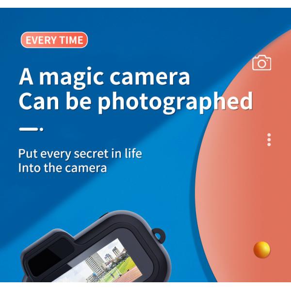 Y3000 Mini Digital Camera Loop Recording Portable HD 1080P Camera With 0.96 Inch Screen 8 Filter Effects For Kids Digital Camera