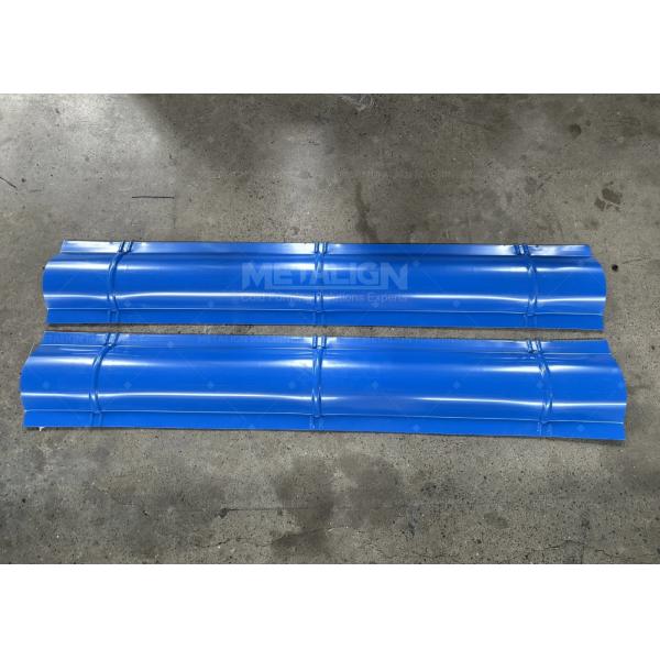 18 Station Ridge Cap Roll Former With 0.3-0.8mm Material And 15-20m/min Speed