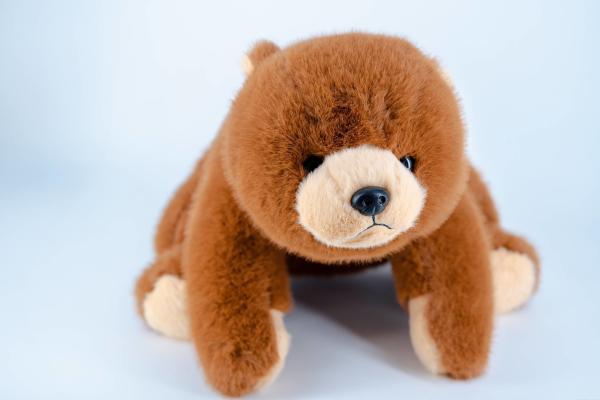 Matériau doux Ours Animal fourré Adorable Bébé Confort Poupée en peluche