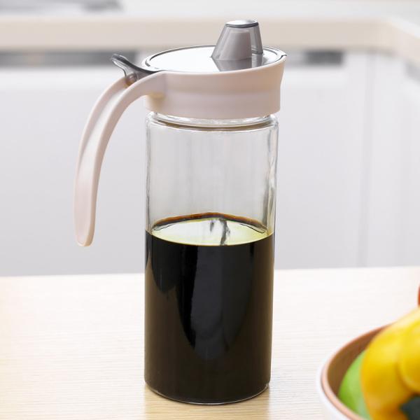 Leak Proof Vinegar Keeps Cruet Glass Cooking Oil Dispenser