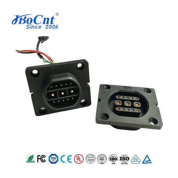 Electric Motorcycle Bicycle Ebike Battery Connector Stackable Battery Pack Connector 3+10 Pin