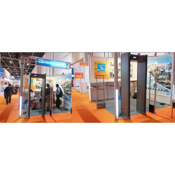 OEM 33 ZONES security door frame walk through metal detector gate for airport