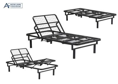 1.5mx2m Full Electric Adjustable Bed Frame , Black Electric Lift Bed Frame