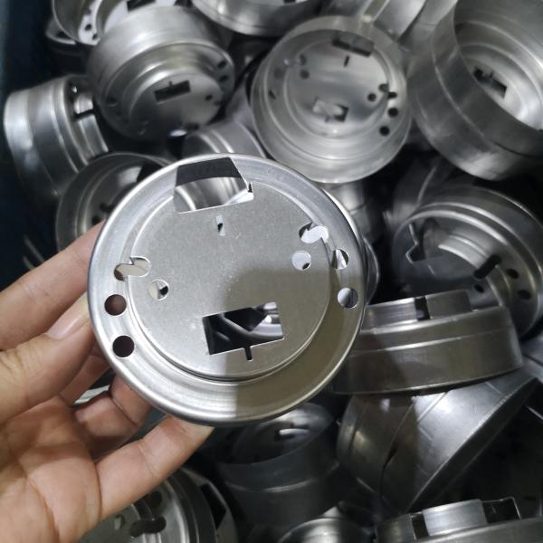 Custom Lamp Holder Cups | Precision Metal Stamping Reflector Bases for Lighting Fixtures | Durable & Heat-Resistant Lamp Base Parts