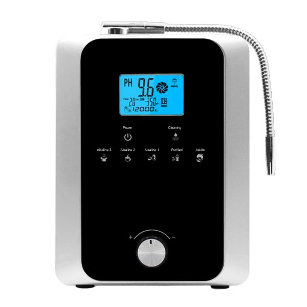 Water Ionizer & Purifier Machine PH 3-11 Alkaline Acid / 7 Water Settings up to / Auto-Cleaning-LCD Touch Water Filter