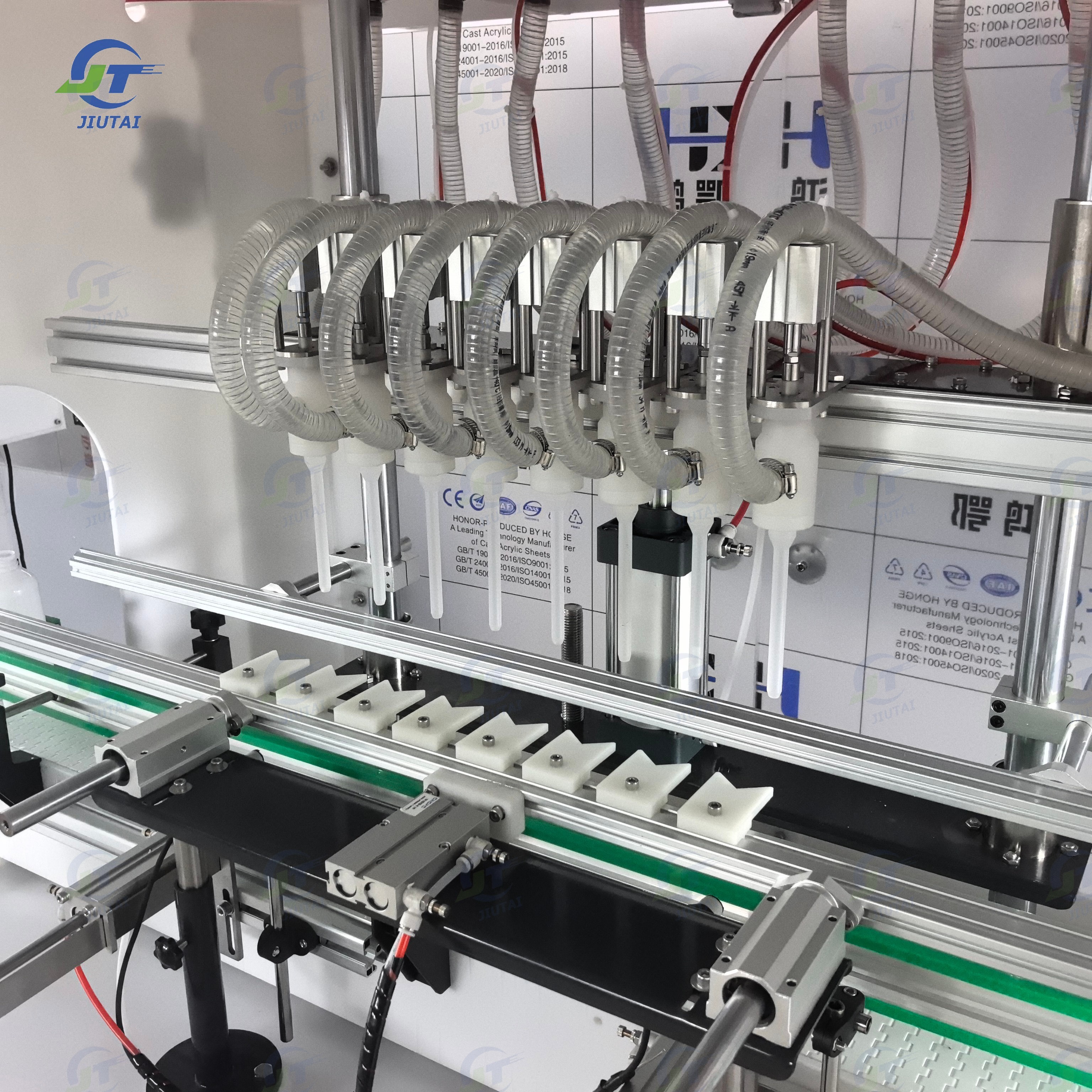 2000 BPH Automatic Anti-corrosion Liquid Quantitative Bottling Filling Machine for Chemical Corrosive Agrochemical Material
