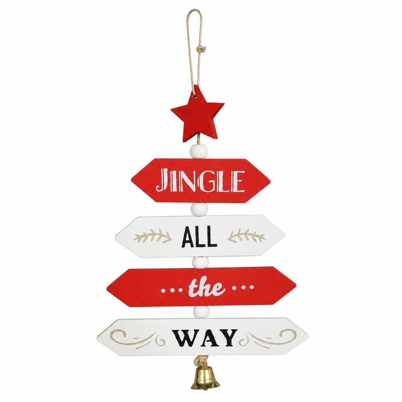 Custom Wooden Christmas Word Hanging Sign Model 228