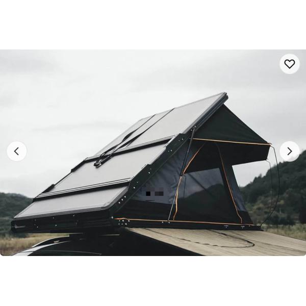 Premium Aluminium Hard Shell Car Roof Tent For Outdoor Camping Wild