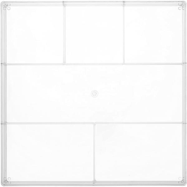 Acrylic Drawer Organizer Storage Tray Clear Desk Makeup Drawer Organizer for Kitchen  Office