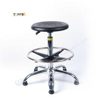 Chaise élévatrice de laboratoire à cinq roues fixes avec une base solide
