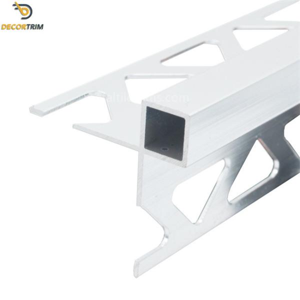 Tile Edge Finishing Quad Tile Trim Aluminium Square Edge Trim Accessories