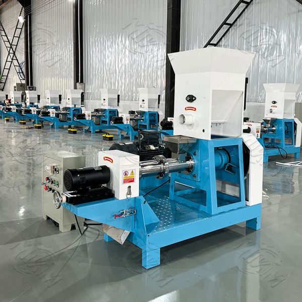 500kg/h fish feed pellet machine fish feed pelleting machine floating fish feed pellet machine wet pet food production line for low price