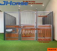 O cavalo europeu exterior de aço inoxidável provisório galvanizado para individual