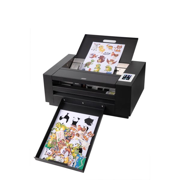 Servo Motor Die Cutting Machine A3 A4 Sticker Label Cutting And Canning Code Inspection