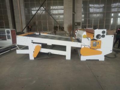 Corrugated Paper Board Reel To Sheet Cutting Machine , Paper Reel To Sheet Cutting Machine With Stacker