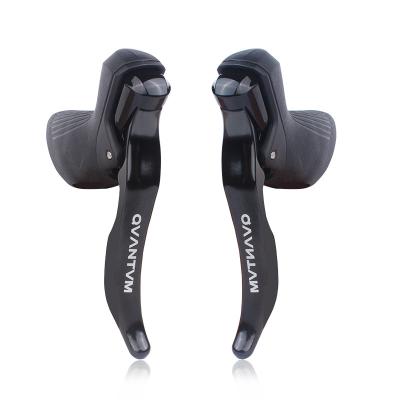 Lightweight and Durable Aluminum Alloy Road Bicycle Brake Lever Compatible with SHIMAN0 Transmission