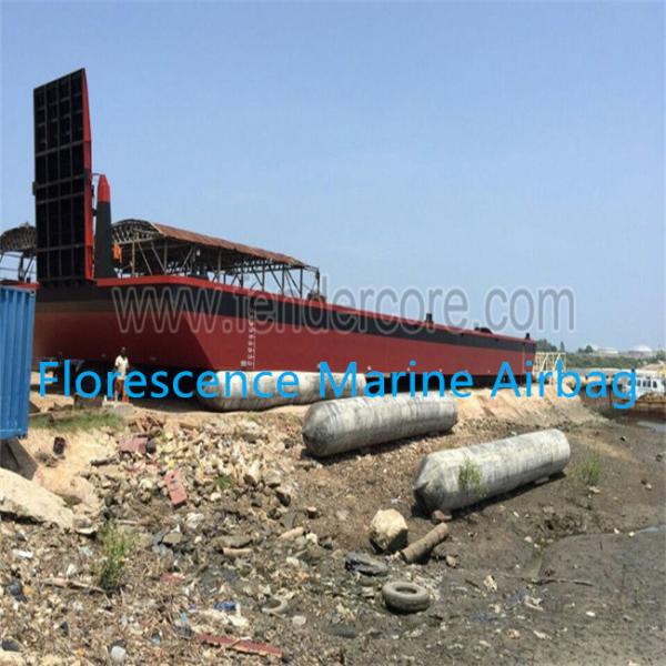 Ship Moving Rubber Roller Inflatable Air Bags For Launching And Docking
