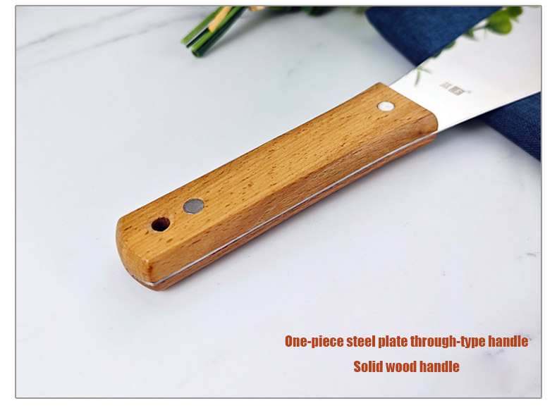 Offset Printing Stainless Steel Ink Knife With Wooden Handle
