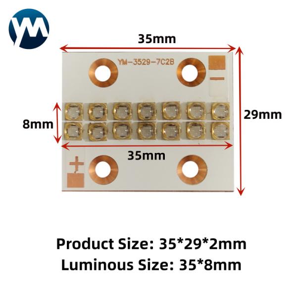 YM 40W 42W 395NM LEDエンカプスレーションシリーズ 3535 smd LEDライトモジュール